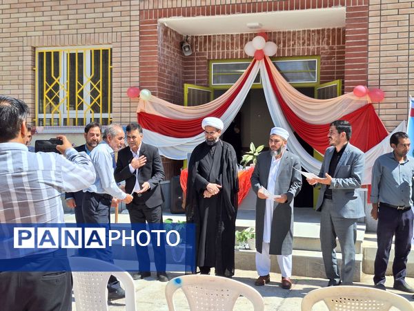 افتتاحیه آموزشگاه شش کلاسه در شهرستان باخرز