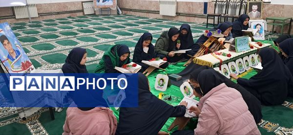 محفل انس با قرآن کریم در آموزشگاه شهید رزمی خلیل آباد