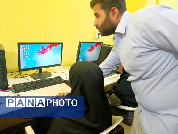 کلاس یادگیری کار با رایانه در کانون لقمان