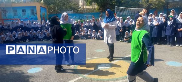  مسابقات ورزشی درون مدرسه‌ای به مناسبت هفته سلامت روان 