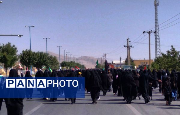 قدم‌های عاشقی از نافچ تا وردنجان به یاد کربلا