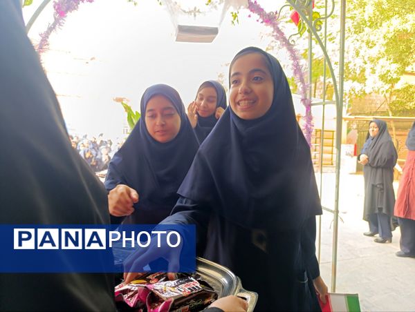 جشن جوانه ها در دبیرستان سروقد مشهد 