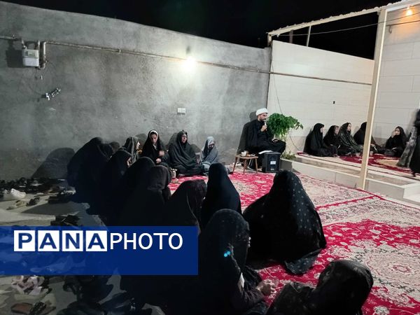 عزاداری بانوان روستای نقاب در ایام محرم