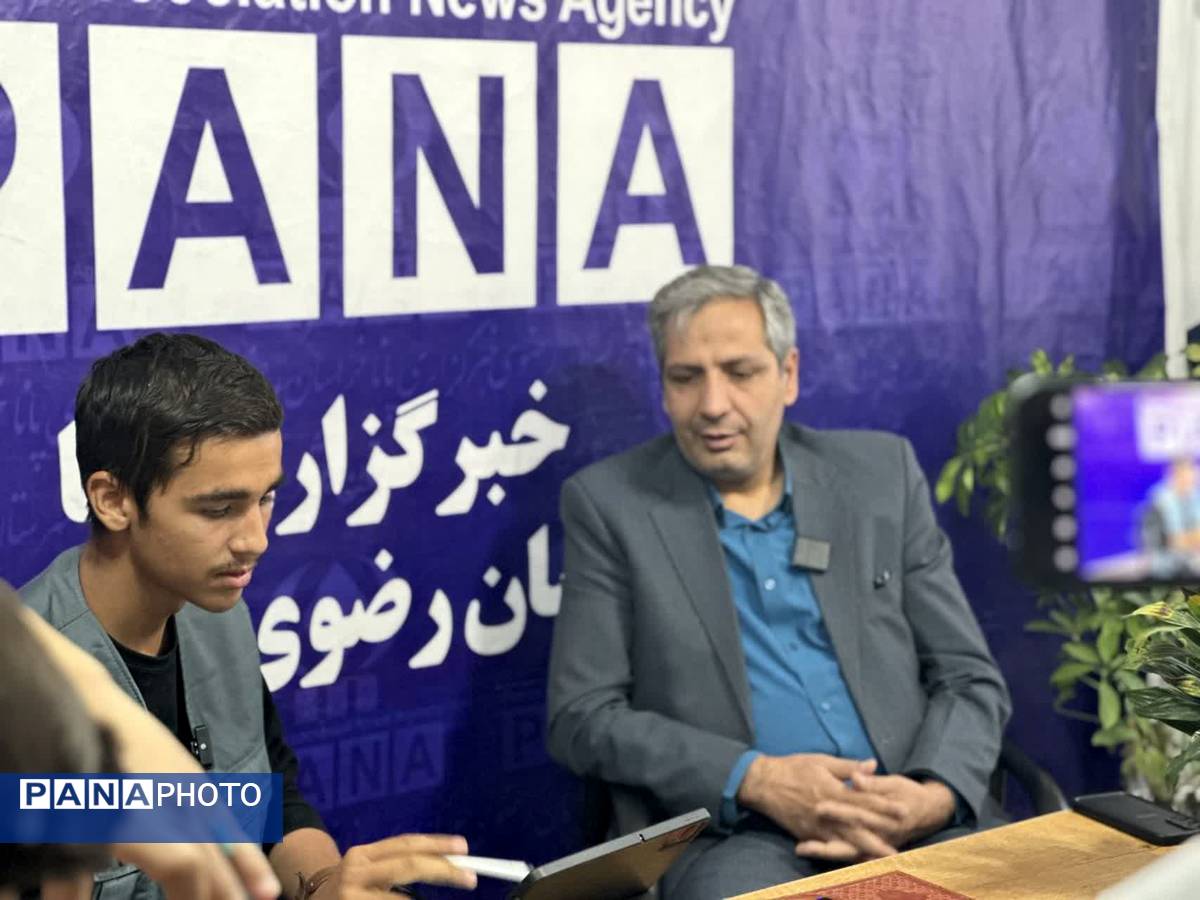 فرماندار کاشمر پای صحبت خبرنگاران پانا نشست