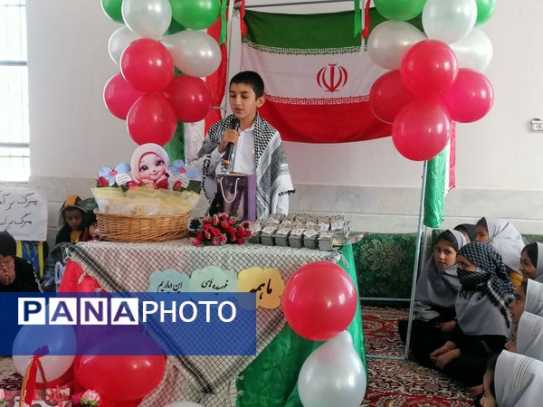 گرامیداشت ۱۳ آبان ماه ویژه دانش آموزان مدرسه تکتم خلیل آباد