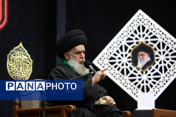 مراسم عزاداری سالروز شهادت امام هادی(ع) در حرم حضرت معصومه(س)