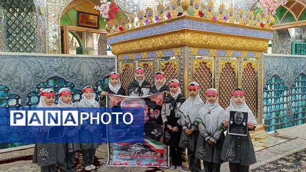 تجدید پیمان با شهدای امامزاده عمادالدین در شهرستان رباط کریم