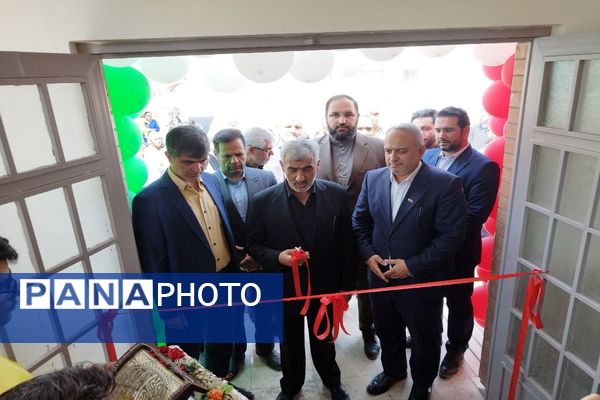 برگزاری آئین افتتاح سالن ورزشی خیرساز مدرسه استثنایی شهدای ملارد 