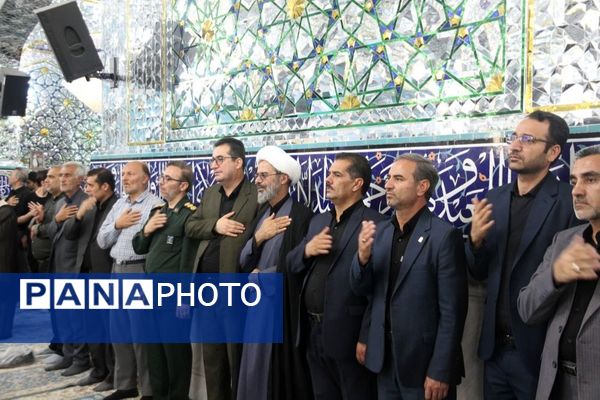 سوگواره سراسری احلی من العسل در امام زاده سید عباس بجنورد  