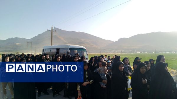 همایش پیاده‌روی اربعین حسینی در بخش جونقان 