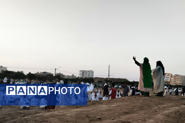 نمایش بازسازی واقعه غدیر در قم