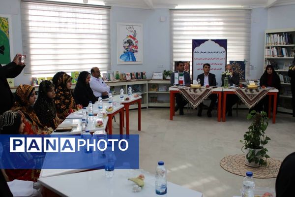 حضور مسئولان کانون پرورش فکری کشور در جاسک و نوید اجرای تماشاخانه سیار