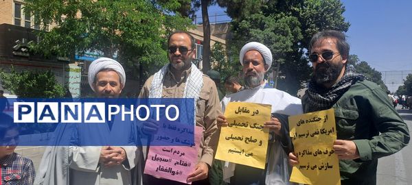 راهپیمایی جمعه خشم و نصر در نیشابور 