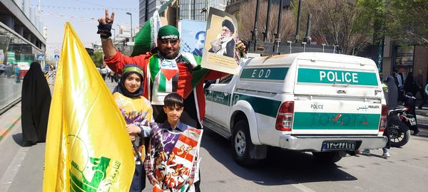 راهپیمایی روز قدس با حضور مسئولان اداره‌کل آموزش‌وپرورش استان خراسان رضوی