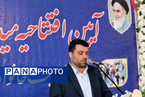 آیین افتتاحیه «میدان پویا» در قرچک