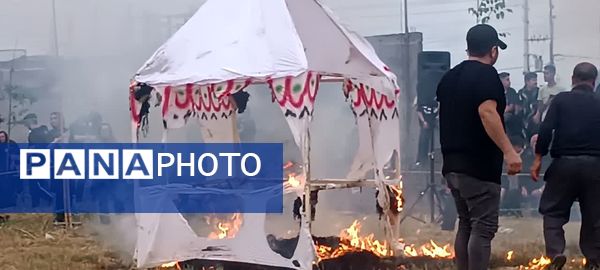 آیین شبیه‌خوانی در شهرستان محمودآباد