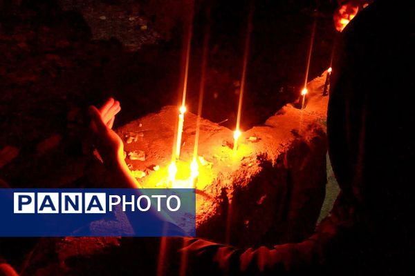 شام غریبان سالار شهیدان در شهرستان باشت 