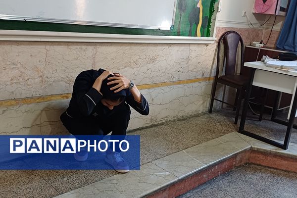 دانش‌آموزان دبیرستان زینبیه۲ شهریار آماده مقابله با زلزله