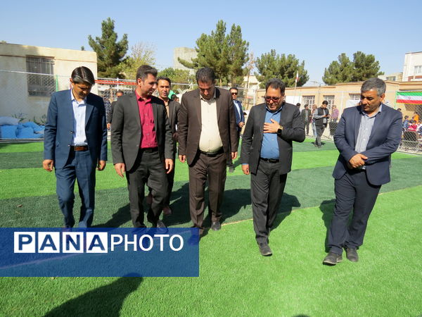 افتتاح همزمان ۸ پروژه ورزشی در مدارس خراسان شمالی به مناسبت هفته تربیت‌بدنی