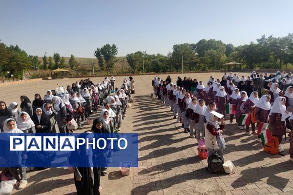 برگزاری اردوی آموزشی تفریحی یک روزه دانش‌آموزان مدارس منتخب ناحیه یک اردبیل