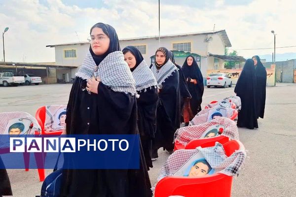 اعزام دانش‌آموزان شهرستان لنده به اردوی راهیان نور