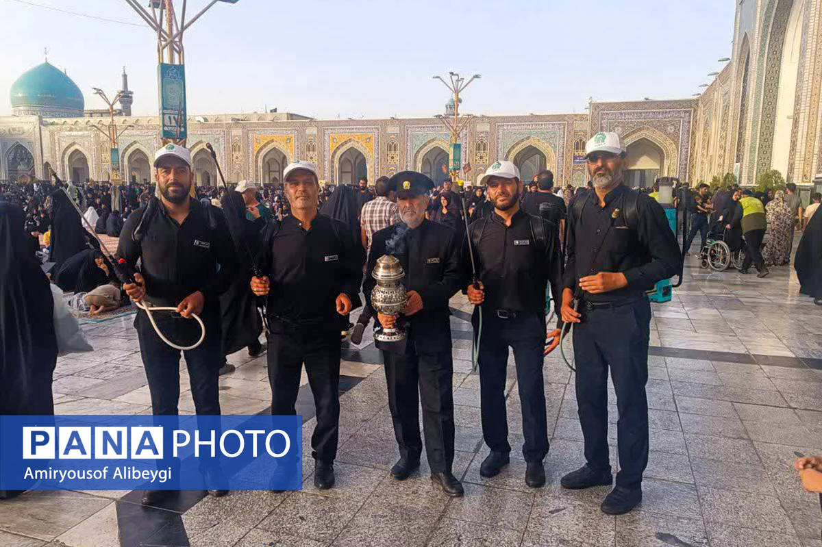 ۲۰۰۰ لیتر گلاب برای عطرافشانی حرم امام رضا(ع) درنظرگرفته شده است