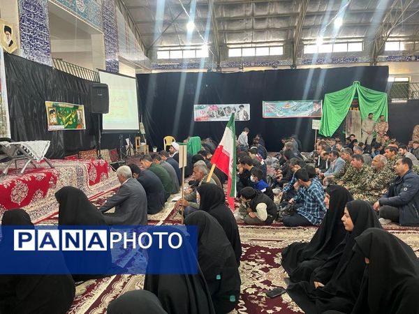 حضور پرشور دانش‌آموزان مدارس خاتم در رزمایش اقتدار بسیجیان