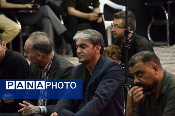 مراسم عزاداری هیئت فرهنگیان در نیشابور 