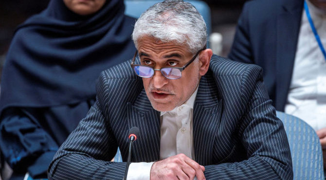 نماینده ایران در سازمان ملل: جنایتکار جنگی نباید در مجمع عمومی سخن بگوید
