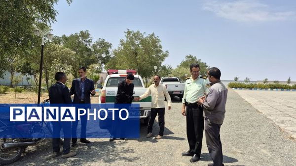 بازدید بخشدار جلگه رخ از موکب‌های خدمت‌رسانی به زائران رضوی