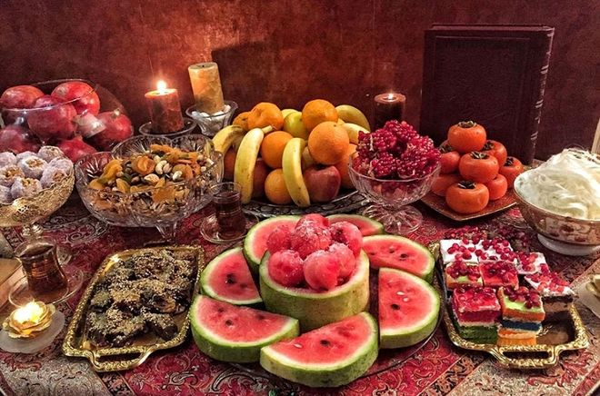 حس‌وحال مردم کرج از شب یلدا 