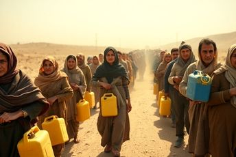 روستایی تشنه در میان کوه‌ها با قطعی آب همیشگی