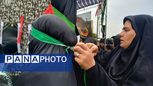 حضور پرشور مردم و مسئولان در مراسم پیاده‌روی اربعین- شهرستان ملارد