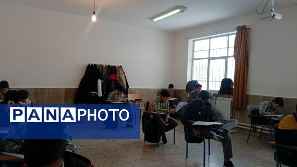 مرحله استانی «آزمون پیشرفت تحصیلی» در دبیرستان نمونه دولتی شهید حاج قاسم سلیمانی شهرستان بن