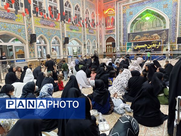 مراسم شب اربعین حسینی در نیشابور