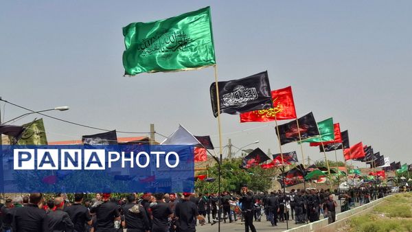 سوگواری روز عاشورا در شهر کهک قم