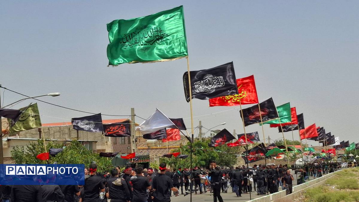 سوگواری روز عاشورا در شهر کهک قم