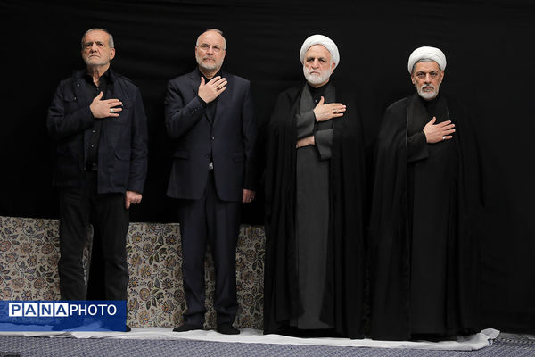 مراسم عزاداری شب شهادت حضرت فاطمةالزهرا سلام‌الله‌علیها در حسینیه امام خمینی(ره)