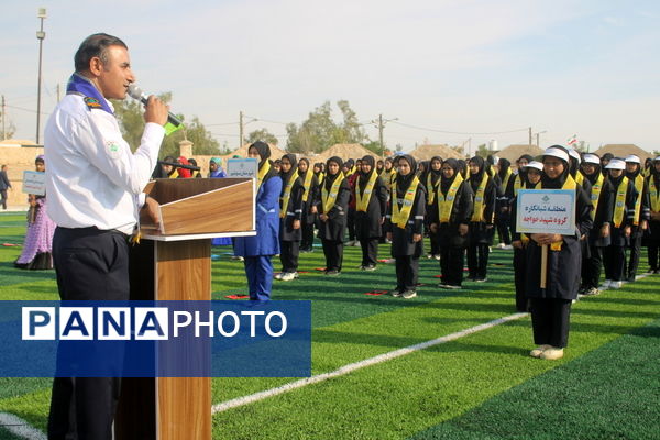 افتتاحیه اردوی تربیتی «تمشک» دختران استان بوشهر 