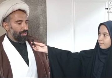 عزاداری نوجوانان در مسجد امیرالمومنین مشهد 