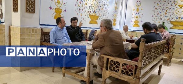 نشست خبری رئیس هیات امنا و مدیر روابط عمومی آستان حضرت سلطانعلی(ع) و اصحاب رسانه