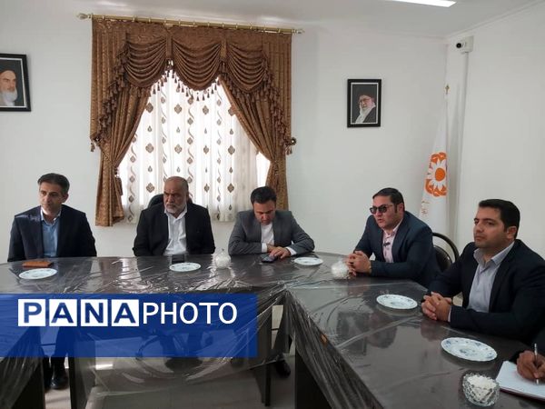 بازدید نماینده مردم خاتم در مجلس شورای اسلامی از اداره بهزیستی