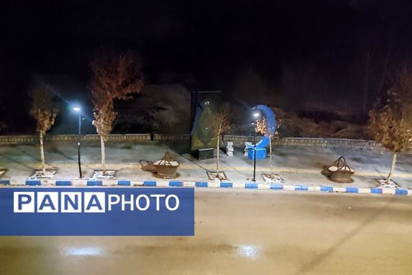 جلوه زمستانی طبیعت شهر بار نیشابور 