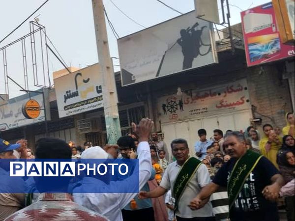 آیین سنتی منبر گردانی در شهرستان میناب 