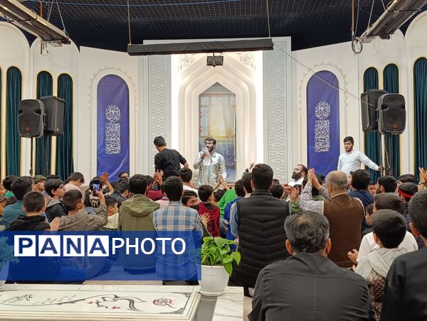 مراسم ولادت امام حسن مجتبی(ع) در میدان شهدای مشهد مقدس