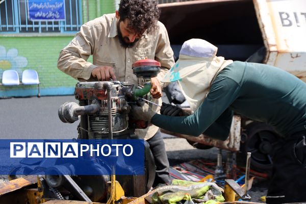 آماده‌سازی و اجرای طرح پروژه مهر مدارس اسلامشهر برای استقبال از سال تحصیلی جدید