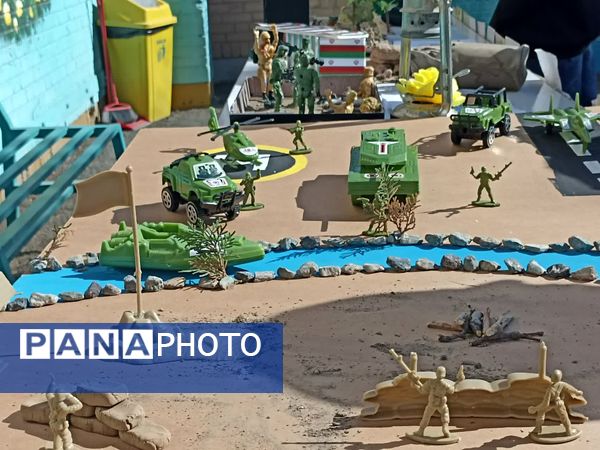 آماده‌سازی دبیرستان هاجر بیرجند برای استقبال از شهید گمنام 