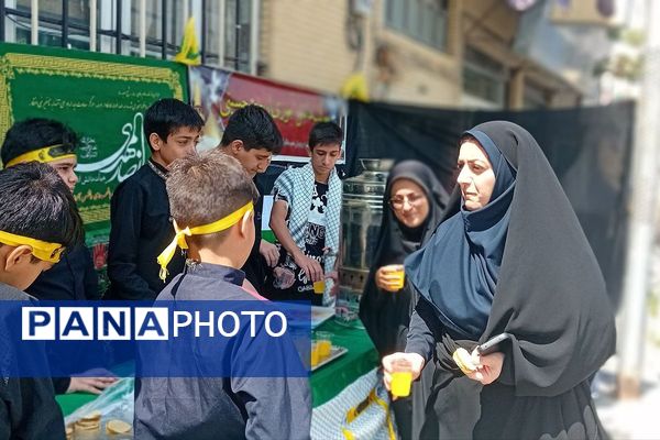 برپایی موکب جاماندگان اربعین حسینی در فیروزکوه