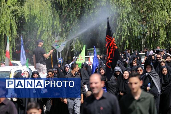 پیاده‌روی جاماندگان اربعین حسینی تبریز