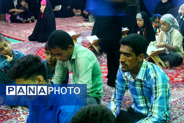 تجلی ایمان و همدلی دانش‌آموزان جزیره
